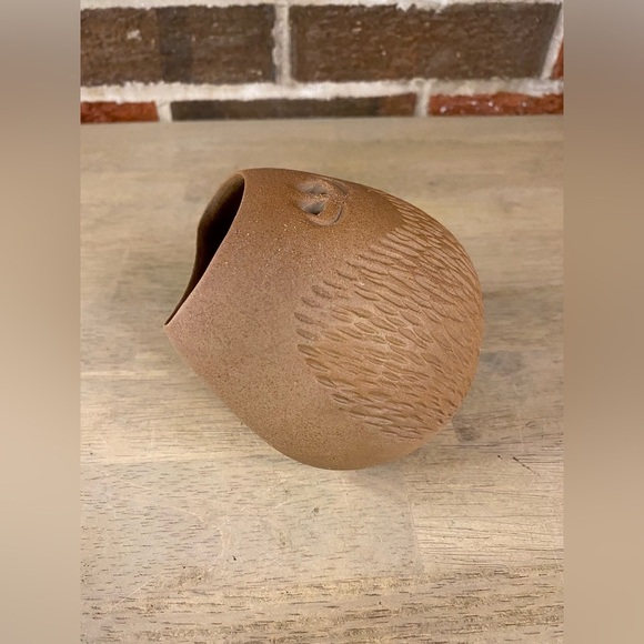 Vintage Robert Maxwell Set of 2 Beastie Critter Art Pottery Smoke Eyes Signed - Picture 6 of 15